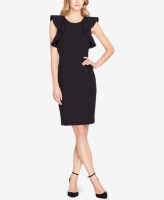 Tahari ASL - Ruffled Sheath Dress
