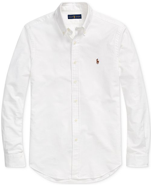 Slim Fit Stretch Oxford Shirt