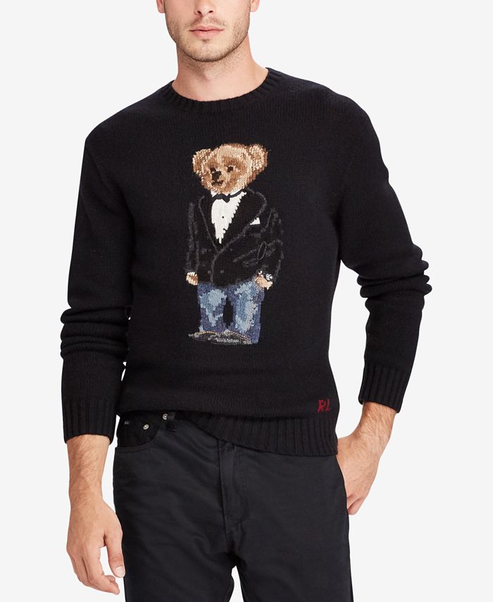 Polo Ralph Lauren Men's Polo Bear Sweater & Reviews - Sweaters 