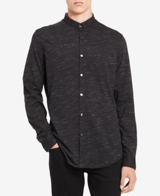Calvin Klein Men's Jersey Heathered Shirt 