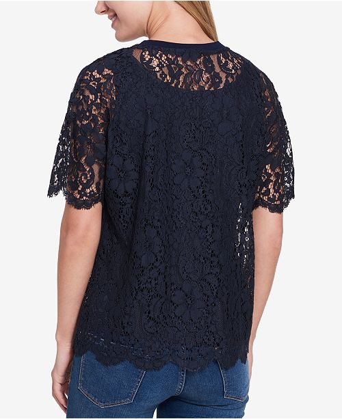 macy's tommy hilfiger women's shirts