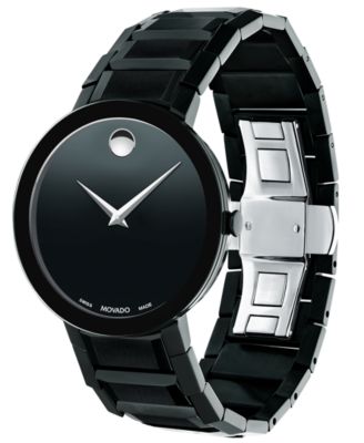 movado watch men's swiss sapphire