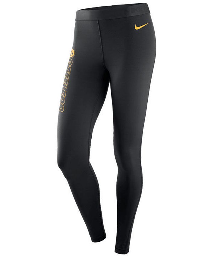 Nike Women's Pittsburgh Steelers Pro Tight Leggings - Macy's
