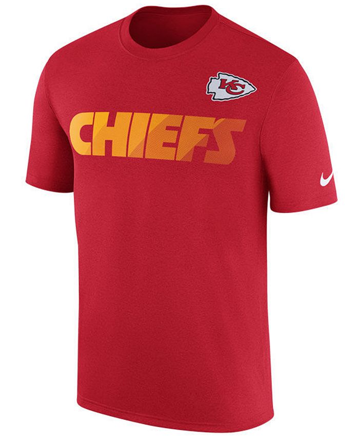 Nike Men's Kansas City Chiefs Legend Sideline Team T-Shirt & Reviews ...