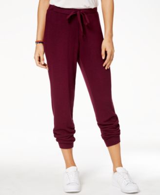 Hippie Rose - Juniors' Marled Super-Soft Jogger Pants