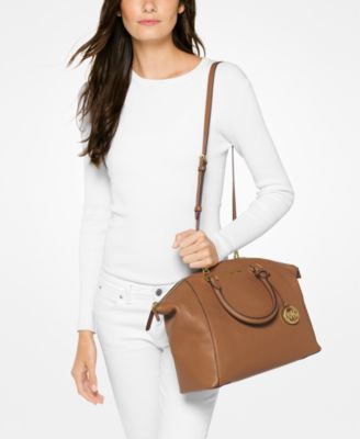 Michael Kors Riley Large Satchel - Macy display picture 1