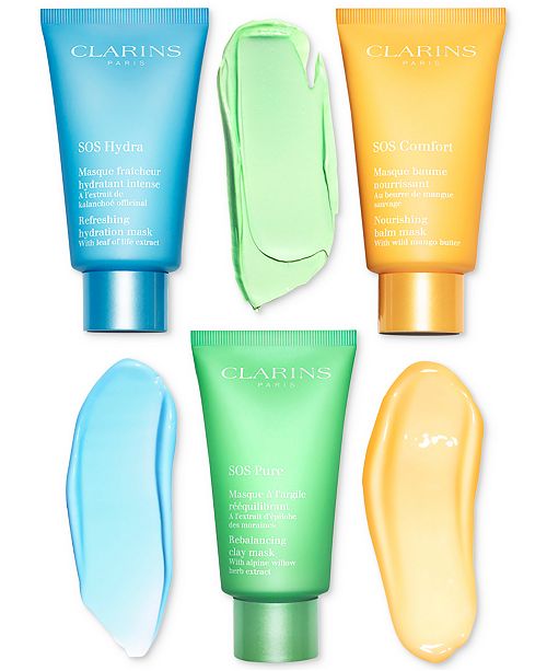 Clarins Sos Comfort Nourishing Balm Mask 2 3 Oz Reviews Skin
