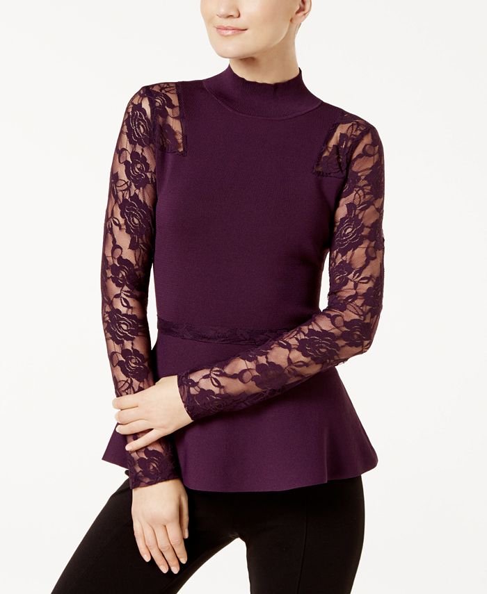 Macys peplum tops store