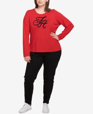 macy's tommy hilfiger plus size
