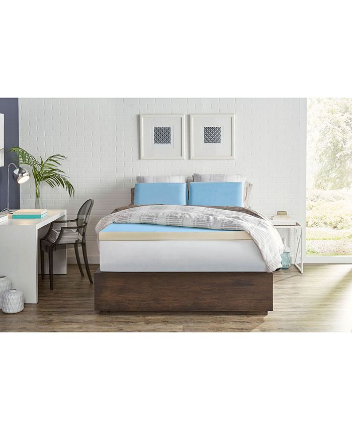 Sealy Cool Flip Memory Foam Mattress Toppers Macy's