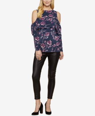 Jessica Simpson - Maternity Faux Leather Skinny Pants