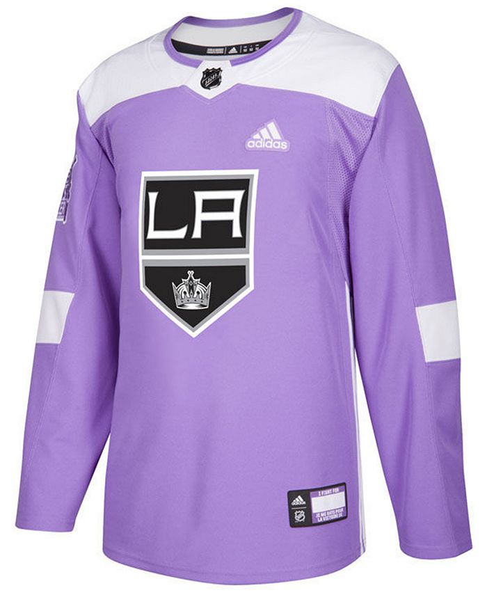 Los Angeles Kings Jersey Mitchell and Ness Practice Day Button