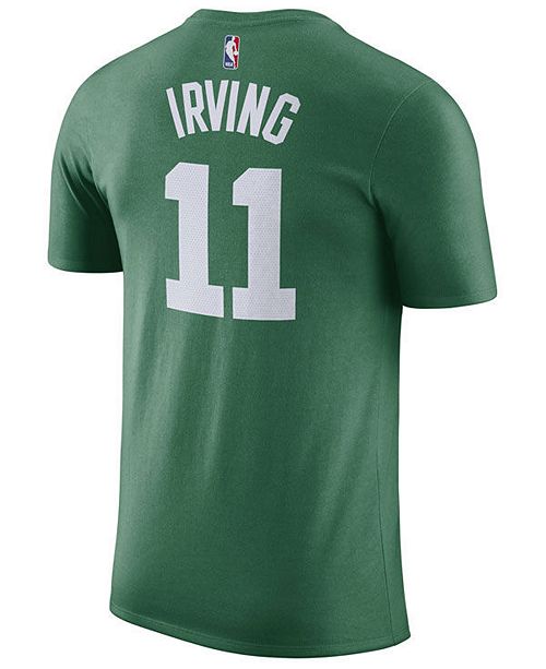 Nike Men's Kyrie Irving Boston Celtics Name & Number T-Shirt & Reviews ...