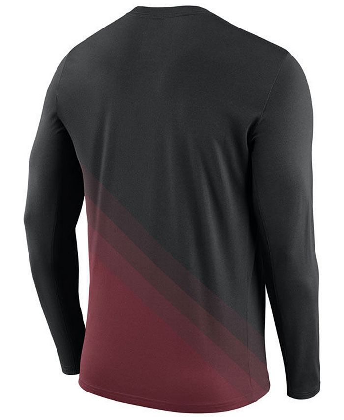 Nike Men's Oklahoma Sooners Legend Sideline Long Sleeve T-Shirt ...