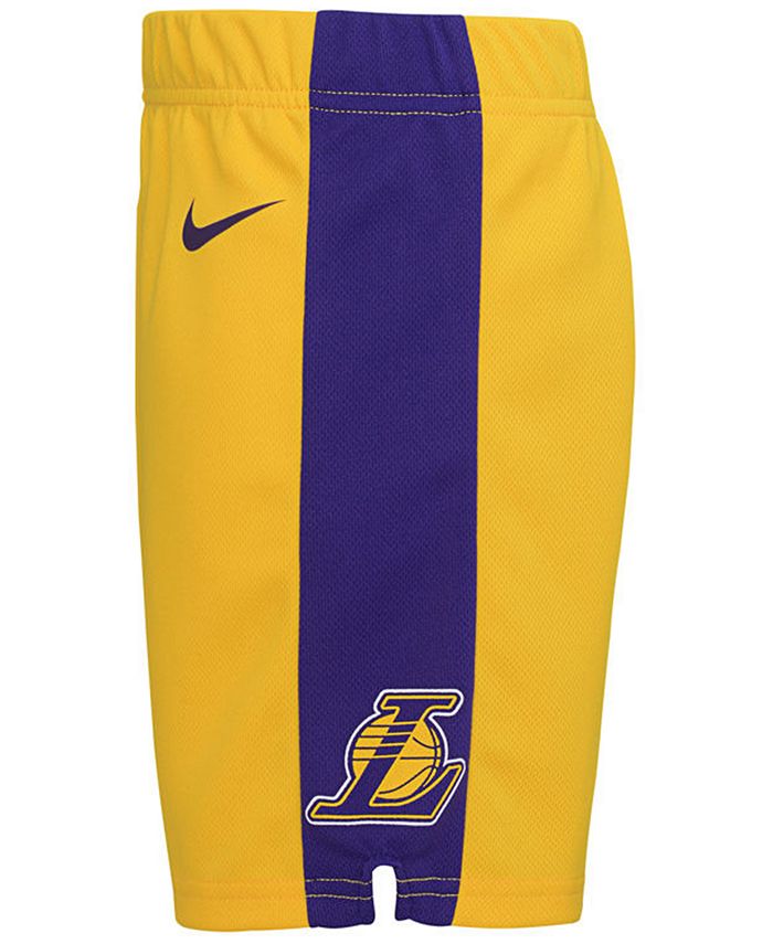 Nike Los Angeles Lakers Icon Replica Shorts, Little Boys (4-7) - Macy's