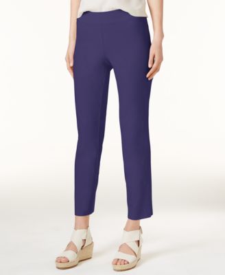 Eileen Fisher - Slim-Pull-On Ankle Pants