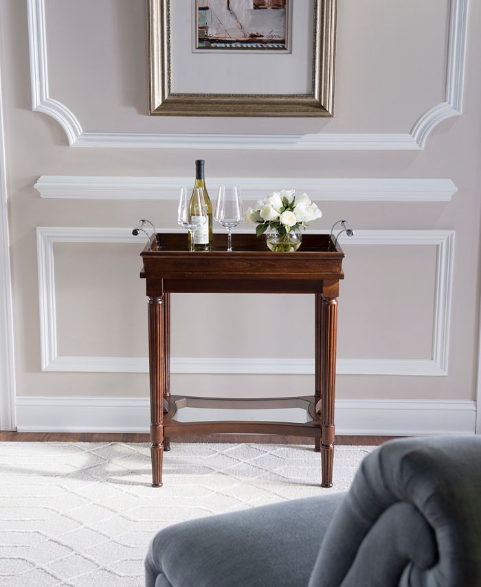 Furniture Mia Serving Tray Table, Quick Ship Macy's