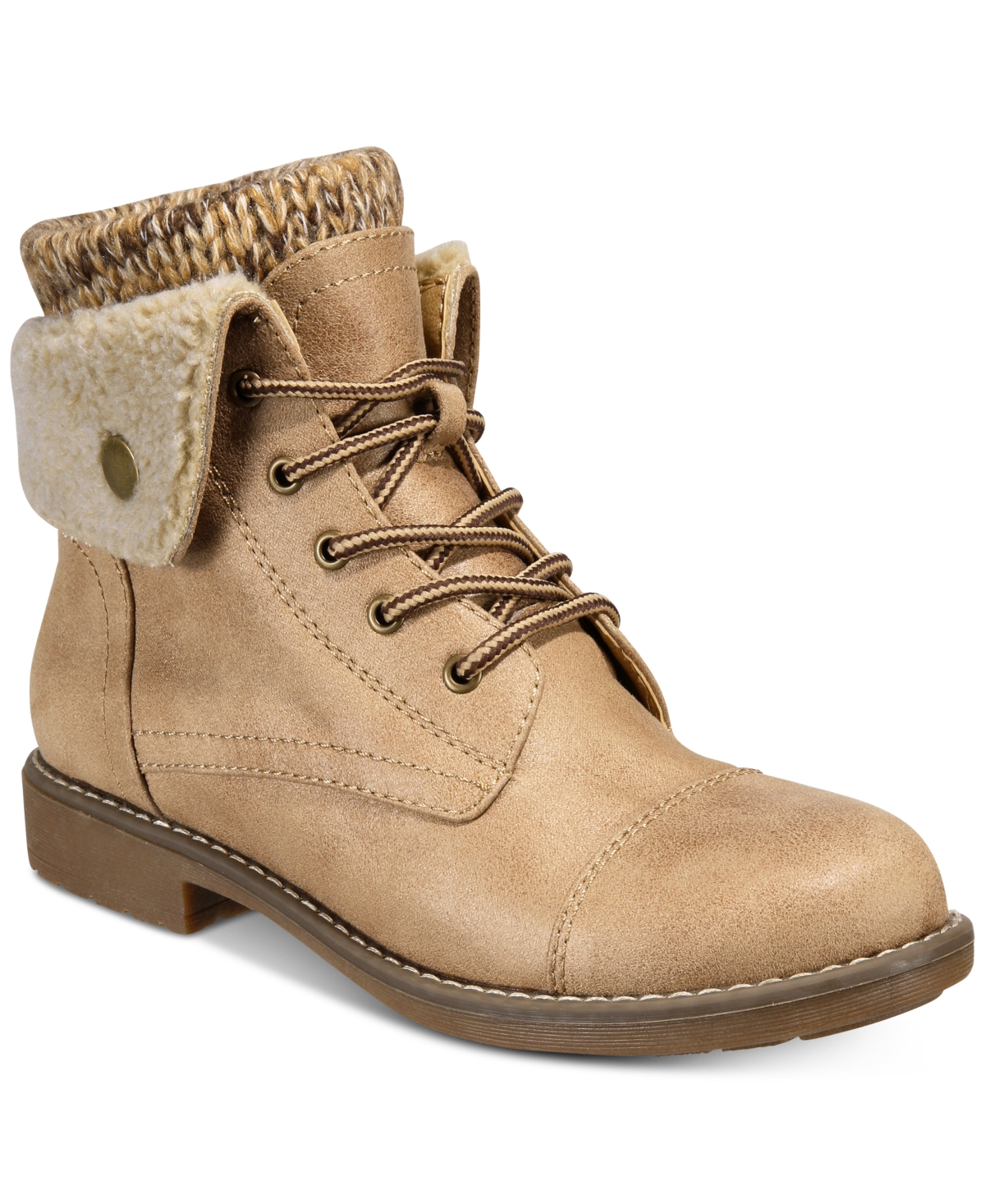 Cliffs by White Mountain Women s Duena Lace Up Hiker Booties