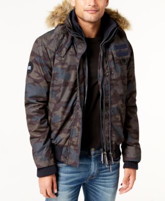 superdry fur hooded windbomber