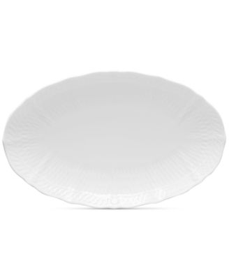 Cher Blanc Oval Platter 10.5"