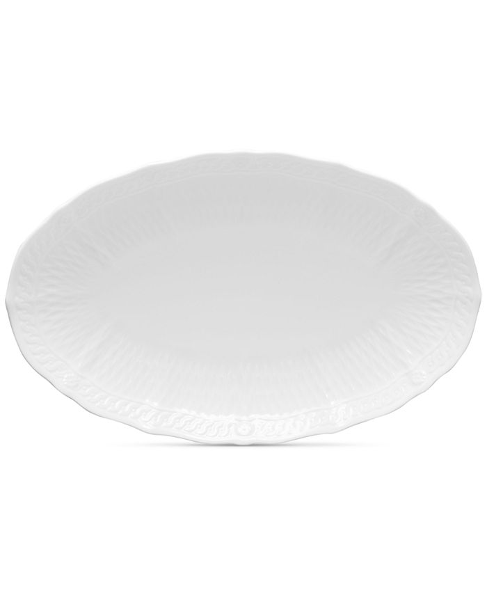 Noritake - Cher Blanc Oval Plate
