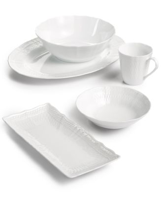 Noritake Cher Blanc Dinnerware Collection - Macy's