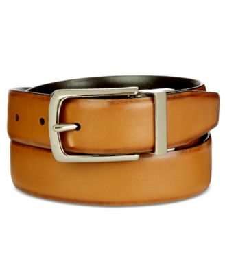 COLE HAAN BELT COLE HAAN LEATHER BELT REVERSIBLE FROM BLACK TO BROWN NEW W/TAGS