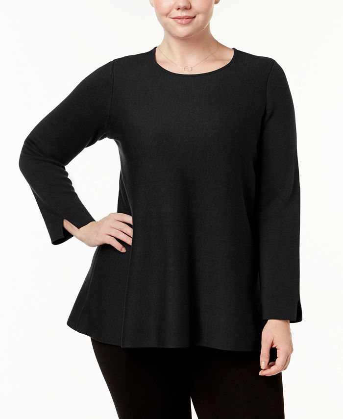 Alfani Plus Size Tunic Sweater, Created for Macy's Macy's