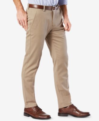 Men's Easy Slim Fit Khaki Stretch Pants