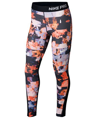 nike pro printed tights