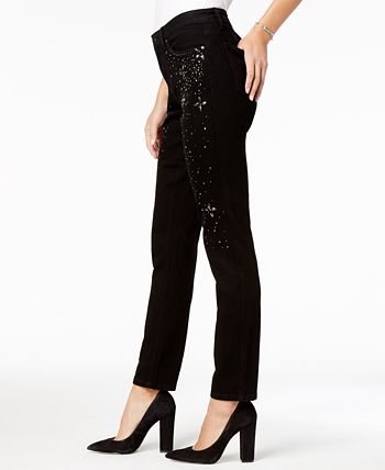 Earl Jeans Embellished Skinny Jeans Macy s