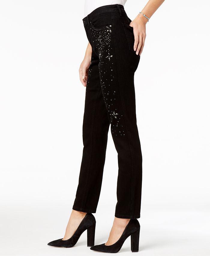Earl Jeans Embellished Skinny Jeans & Reviews - Jeans - Juniors - Macy's
