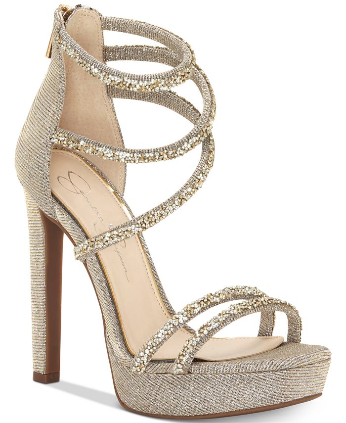 Jessica Simpson Beyonah Platform Dress Sandals - Macy's