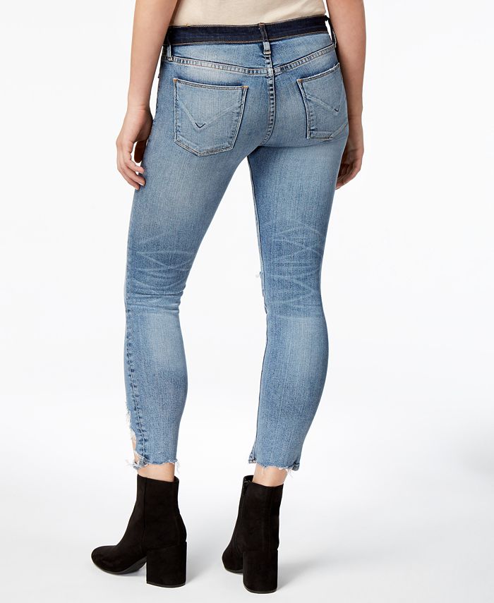 Hudson Jeans Nico Ripped Cropped Super Skinny Jeans & Reviews - Jeans ...