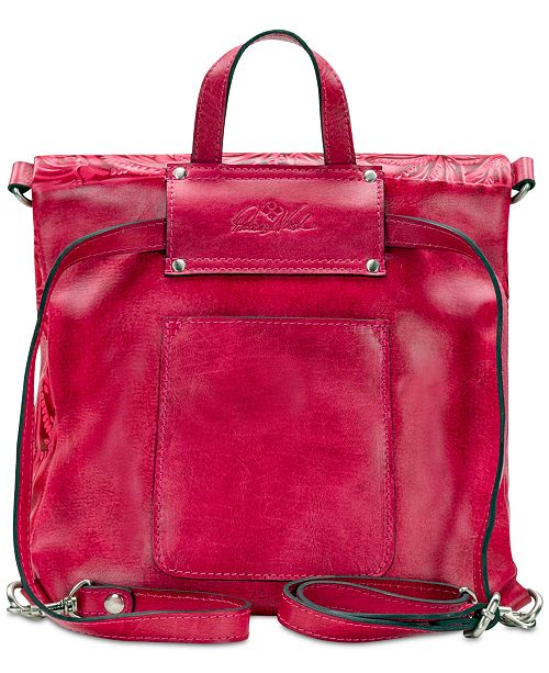 Patricia Nash Burnished Tooled Luzille Convertible Backpack & Reviews