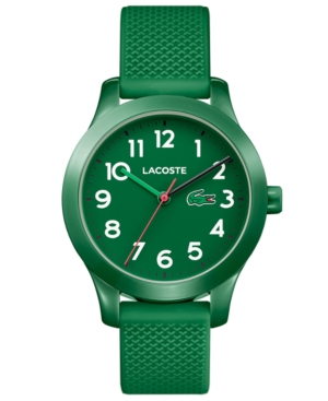 image of Lacoste Kids- 12.12 Green Silicone Strap Watch 32mm