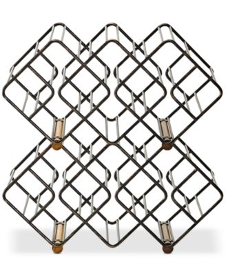 Gourmet Basics By 12 Bottle Stackable Wine Rack 