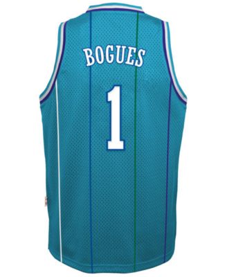 muggsy bogues jersey retired