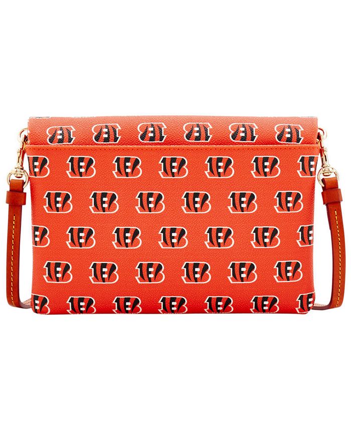 Dooney Bourke Cincinnati Bengals Foldover Crossbody Purse Macy s