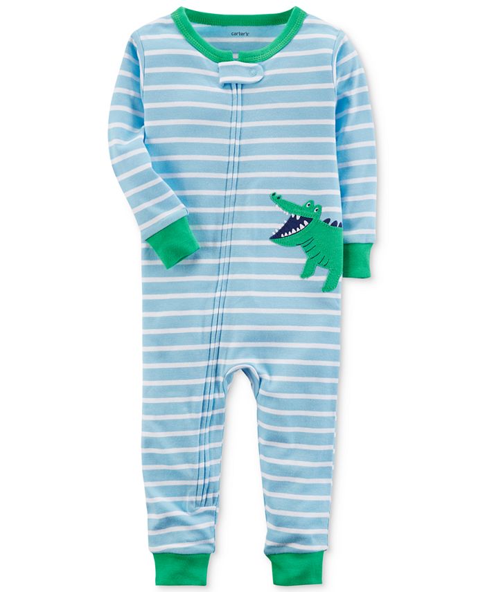 Carter's alligator hot sale pajamas