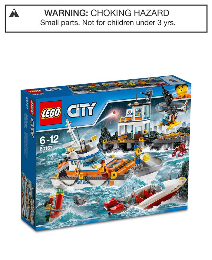 LEGO 792 Pc. City Coast Guard Headquarters Set 60167 Macy s