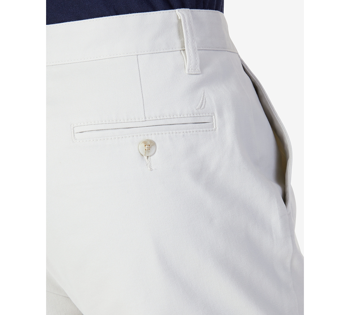 Nautica Men's Classic-Fit Stretch Flat-Front 6