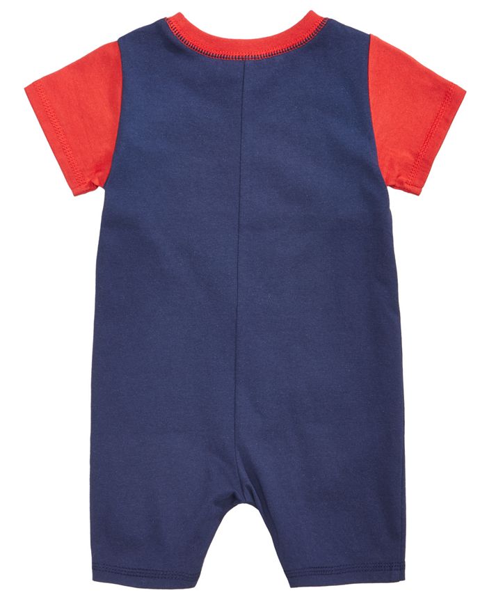 Infant Toddler Boys Flag Printed Romper, Casual Cotton Casual Fashion  Jumpsuit - Temu