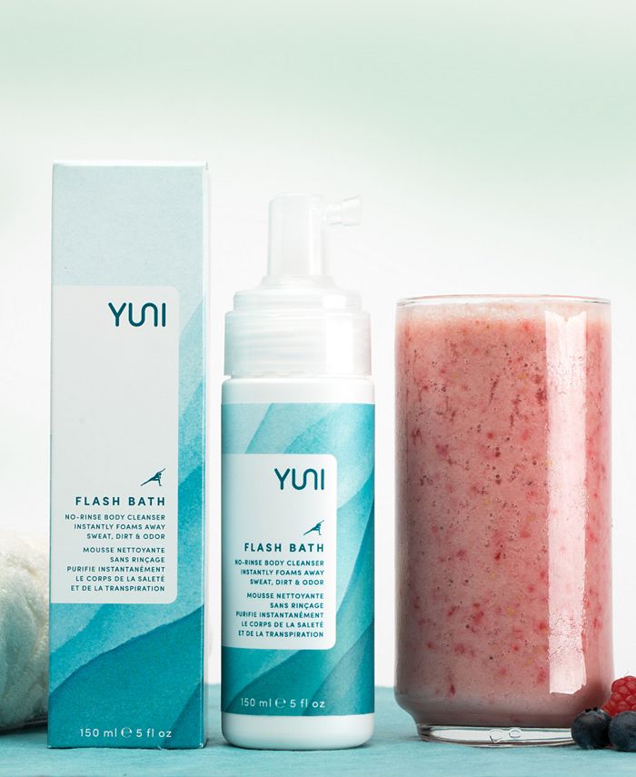 YUNI Flash Bath NoRinse Body Cleanser, 5 fl. oz. Macy's
