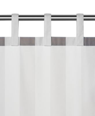 Highland Stripe Indoor/Outdoor Window Curtain