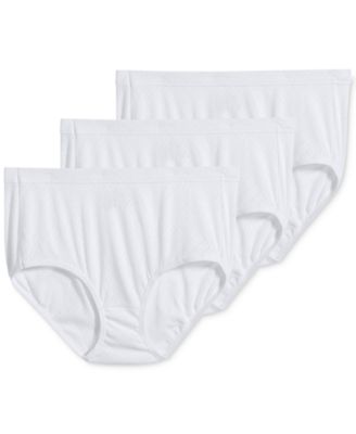 Elance Breathe Brief 3 Pack Underwear 1542, Extended Sizes