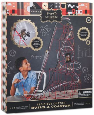 FAO Schwarz Kid's Building Roller Coaster