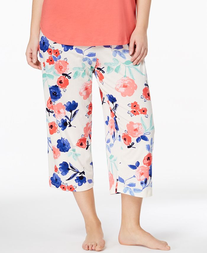 Hue Plus Size Printed Pajama Pants Macy's