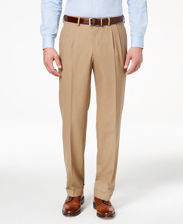 ralph lauren pleated pants