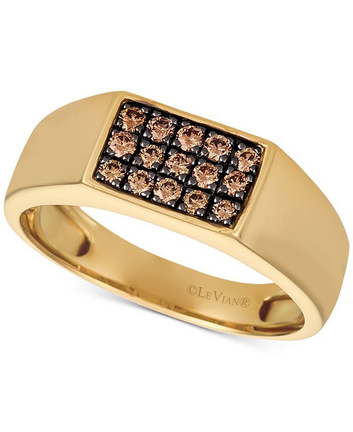 Le Vian - Mens Diamond Ring (3/8 ct. t.w.) in 14k Gold